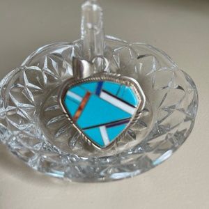 Turquoise & Sterling Silver pendant
